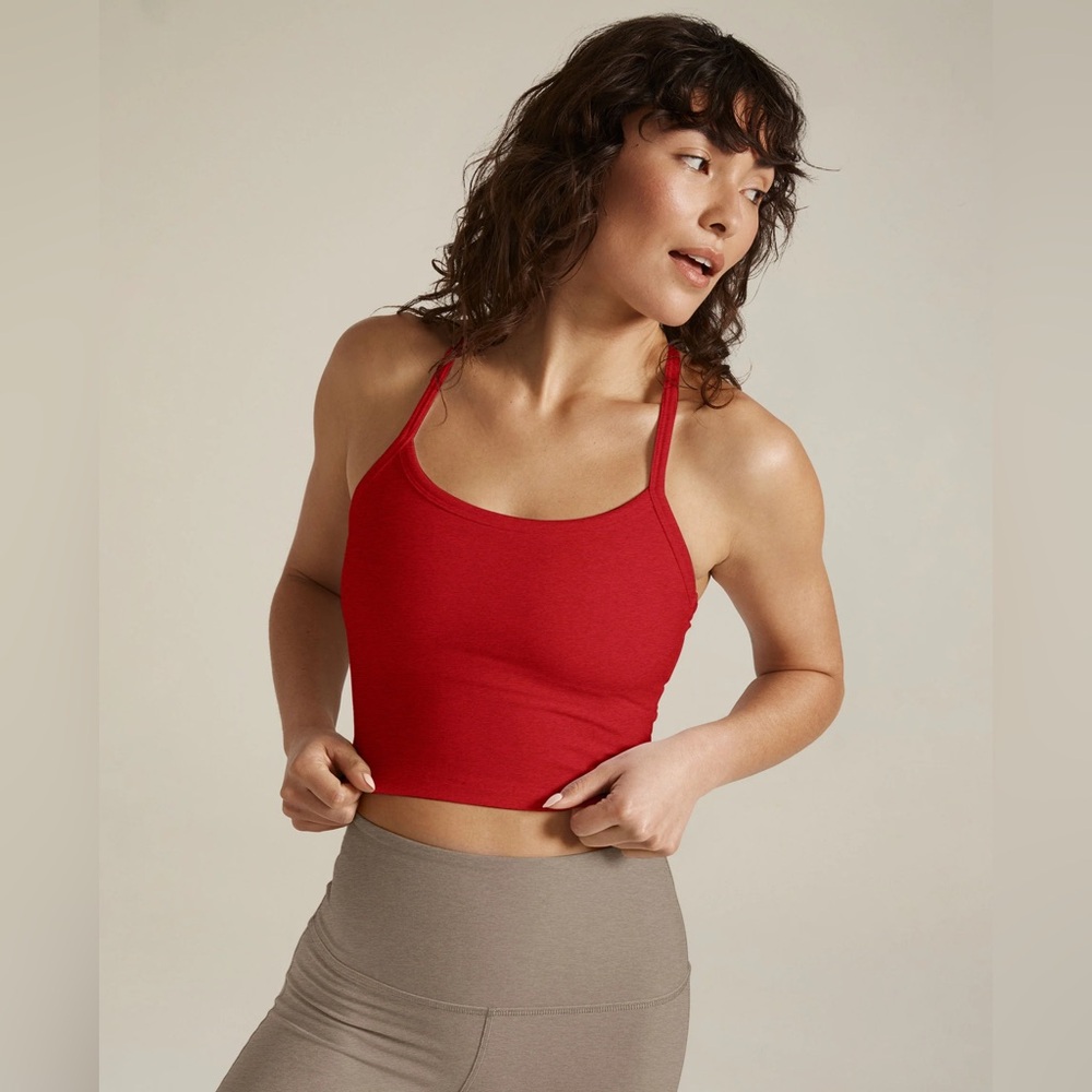 Beyond Yoga Spacedye Slim Racerback Cropped Tank / Bra